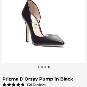 Past Return Deadline: Jessica Simpson Prizma D'Orsay Pump in Black